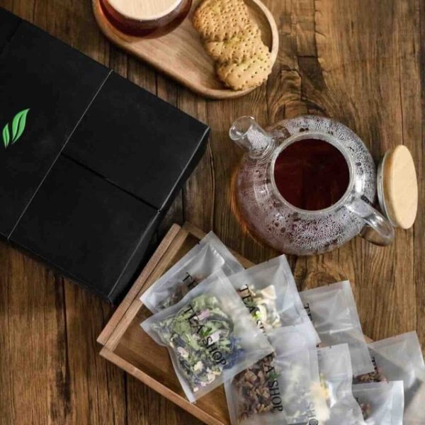 بسته بندی جعبه دمنوش