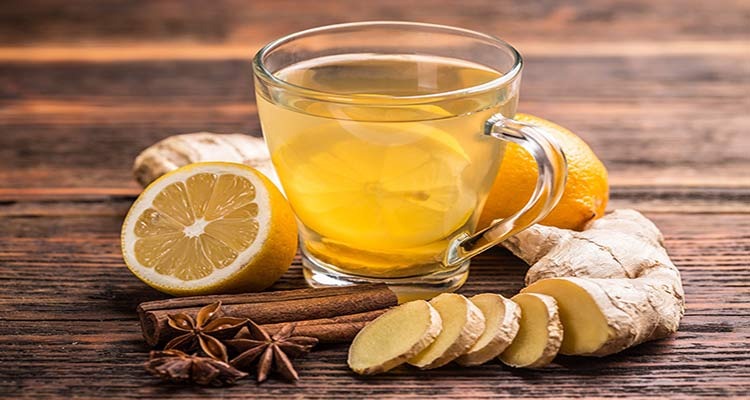 تصویری از دمنوش زنجبیل برای زخم معده