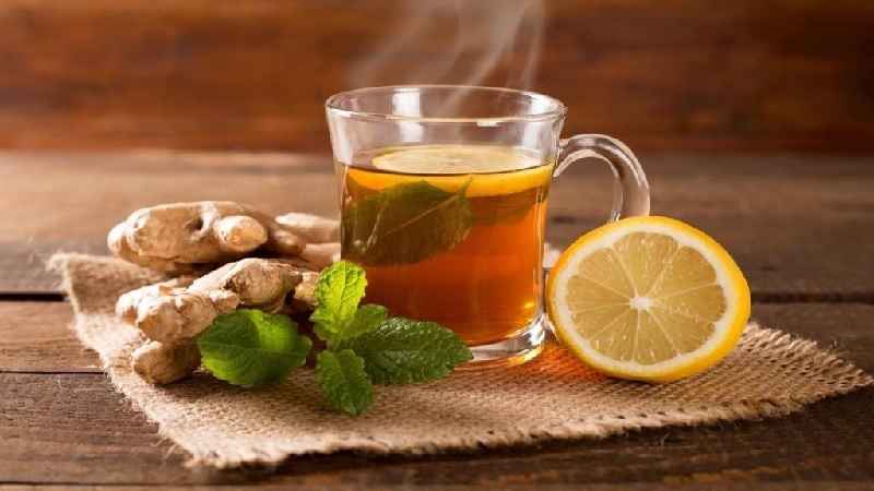 دمنوش زنجبیل با لیمو